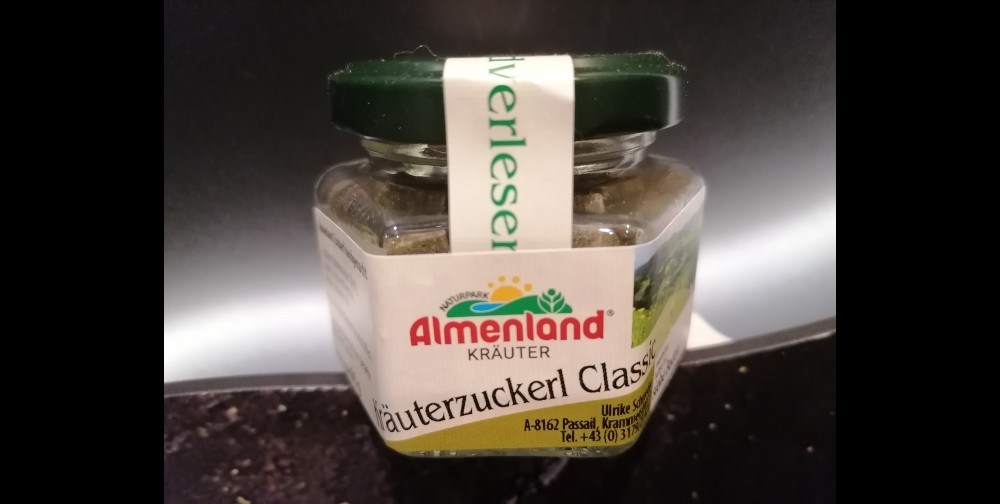 Almenland Zuckerl Glas Kräuter 60g